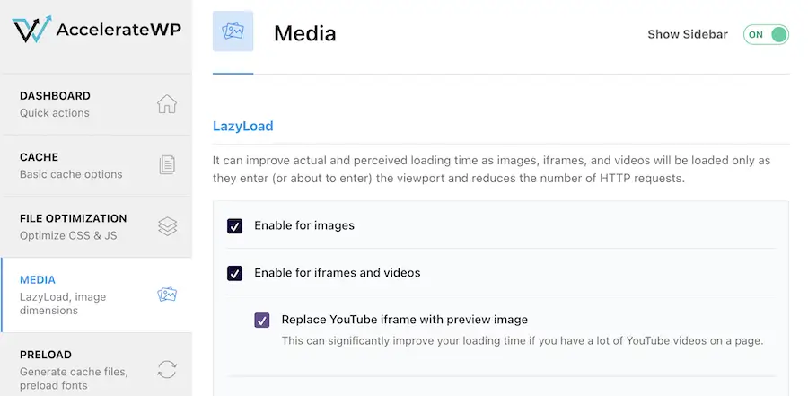 AccelerateWP lazyload vs WP Rocket lazyload