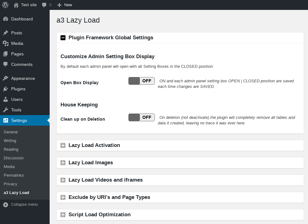 Meilleur Plugin WP gratuit : a3-lazy-load.