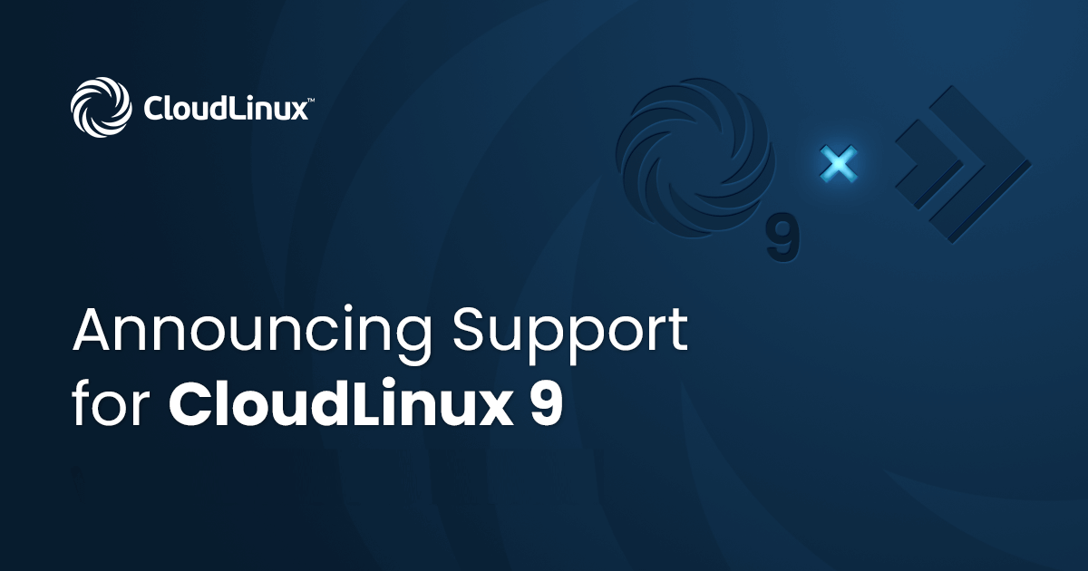 Bienvenue à CloudLinux 9 chez EasyHoster en 2024 ! 